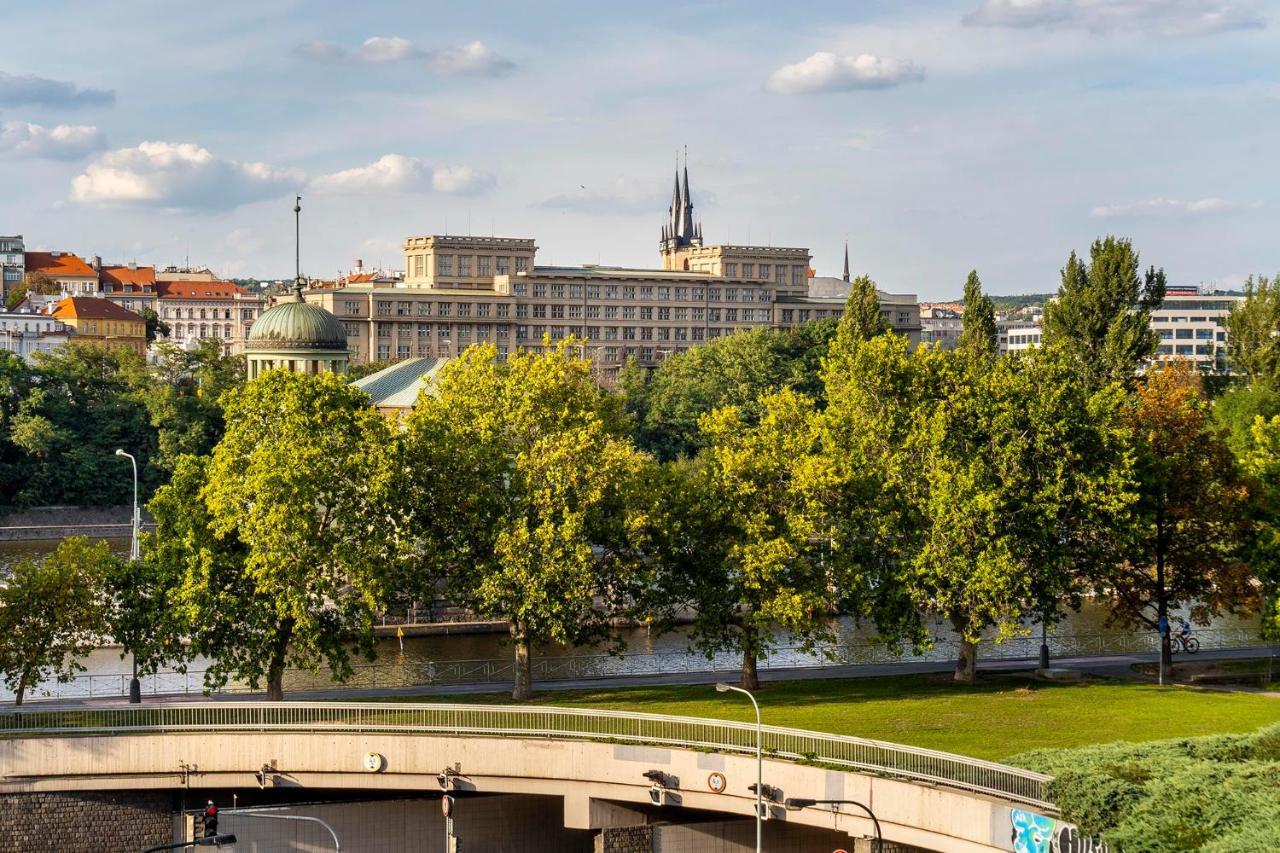 Apt In Center Prague Great View By Michal&Friends Exteriör bild