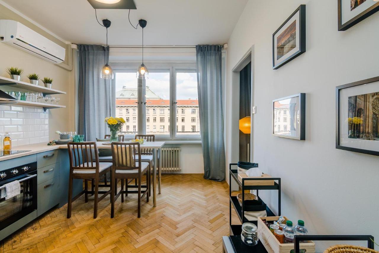 Apt In Center Prague Great View By Michal&Friends Exteriör bild