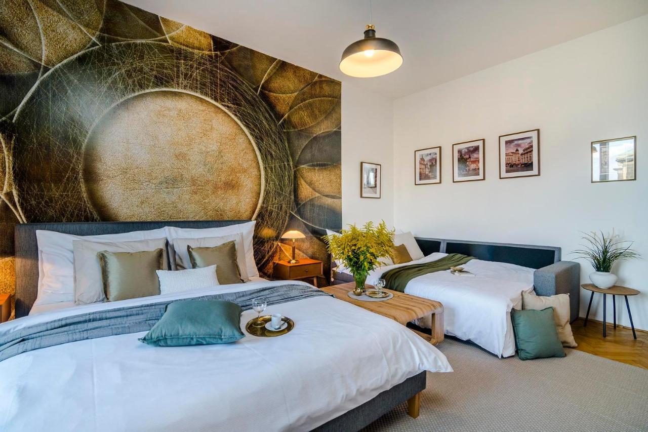 Apt In Center Prague Great View By Michal&Friends Exteriör bild